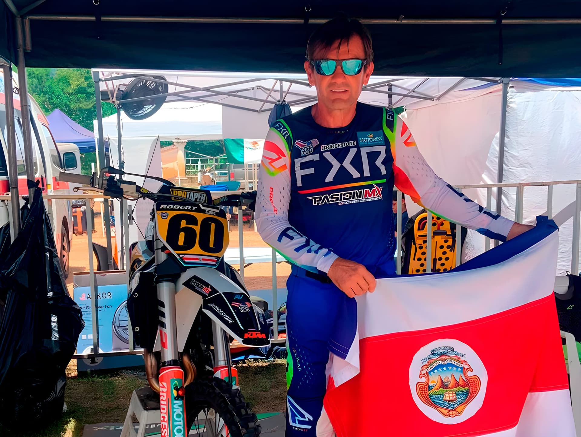 Adrián Robert Campeón Latinoamericano de Motocross en Categoría Veteranos