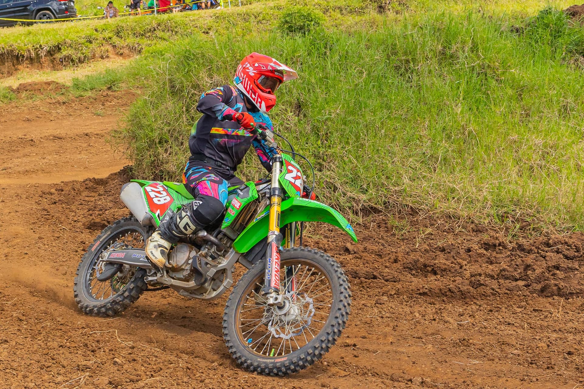 María Paula Saborío es la Campeona Nacional de Motocross