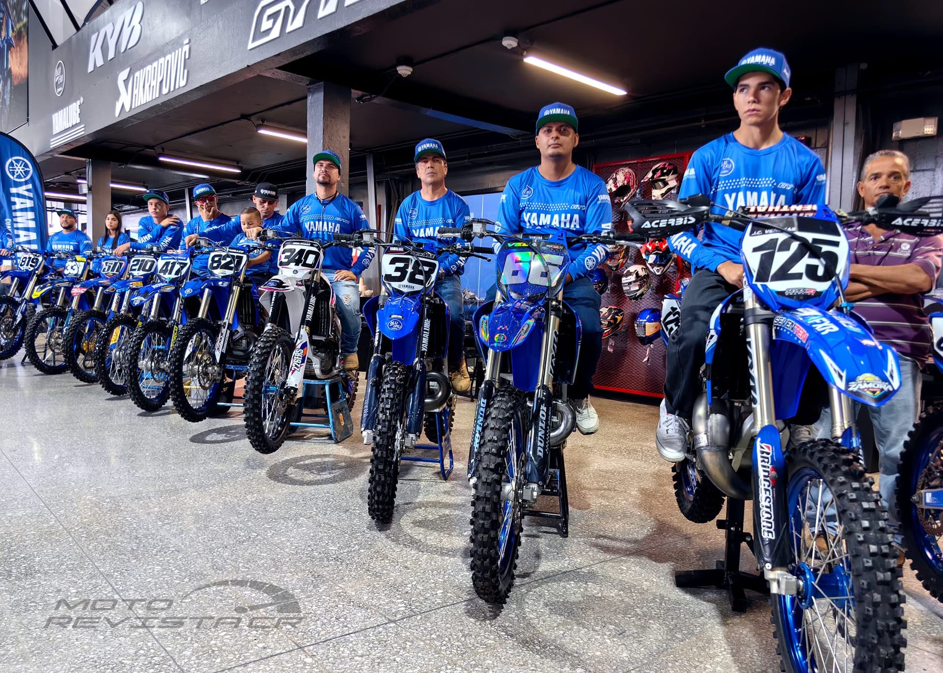 Team bLUcRU - YAMAHA 2024 se conforma por 63 pilotos
