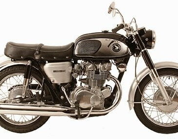 Motocicletas Honda 300 millones 13 1966 Honda Black Bomber