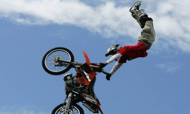 Freestyle de motocross. 1 prin