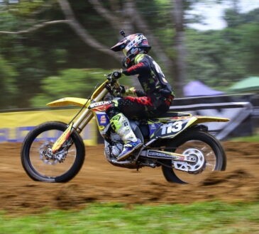 Justin Alvarado gana la carrera MX2 de la quinta fecha. 16 JustinAlvarado