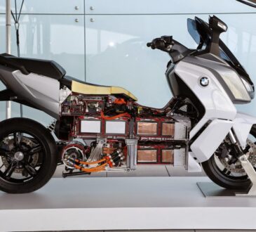 La moto reciclable de BMW 7 reciclaje
