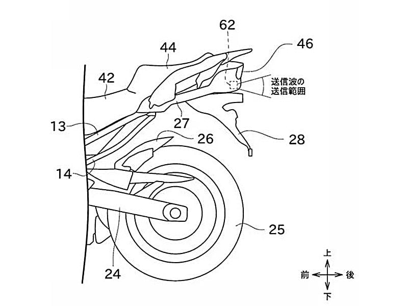 Kawasaki empleará sistemas de seguridad asistidos por radar 4 radar atras