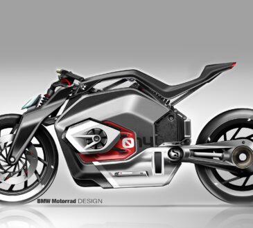 Motocicleta eléctrica BMW Vision DC Roadster scaled