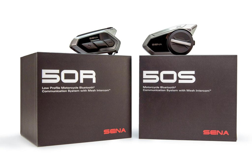 SENA 50R Y 50S INTERCOMUNICADOR DE MOTO MESH 2.0 4 50s 50r