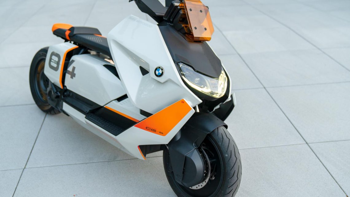BMW Definition CE 04 Concept Scooter