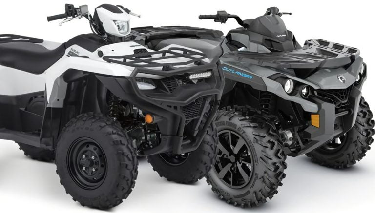 Can-Am Outlander 650 VS Suzuki KingQuad 750AXi 2021