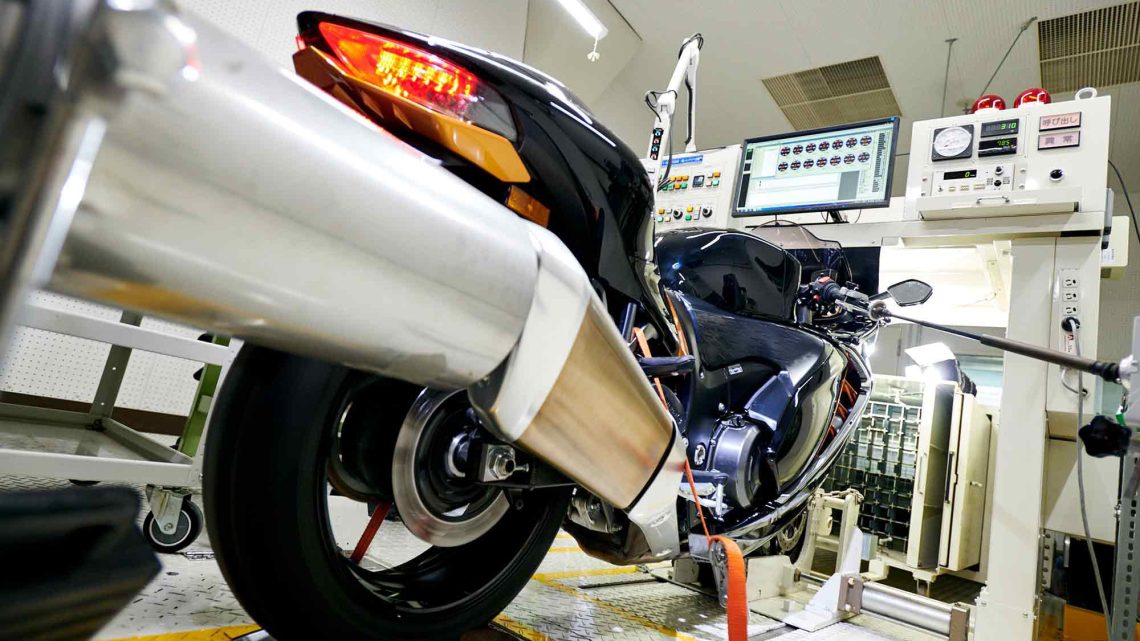 Cambios impulsados por las emisiones en el Suzuki Hayabusa 2022