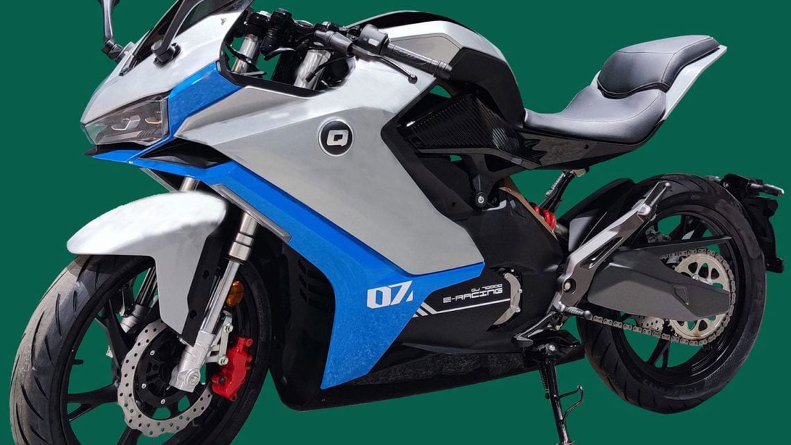 La nueva moto deportiva eléctrica de QJMotor