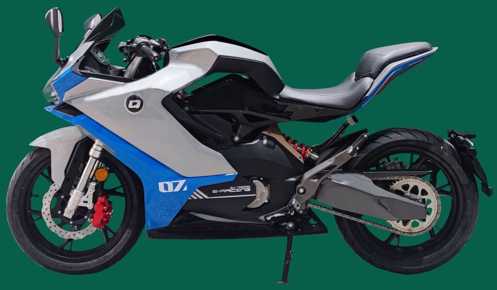 La nueva moto deportiva eléctrica de QJMotor 2 moto electrica