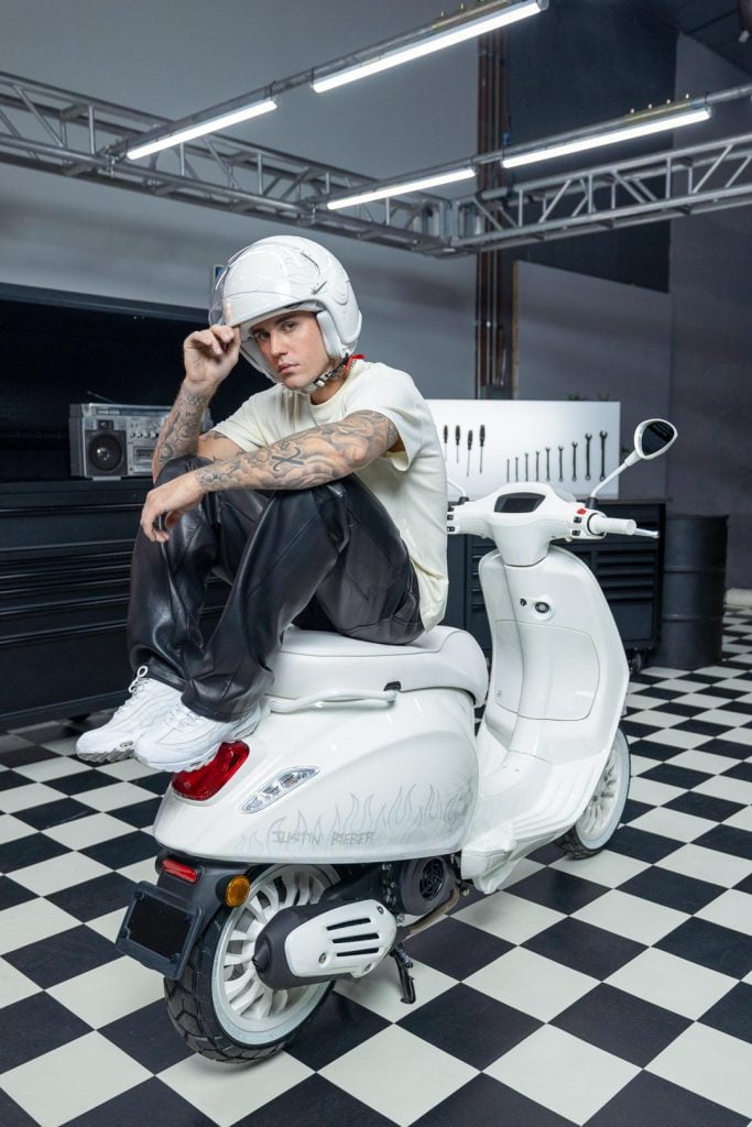 Justin Bieber X Vespa 3 x vespa