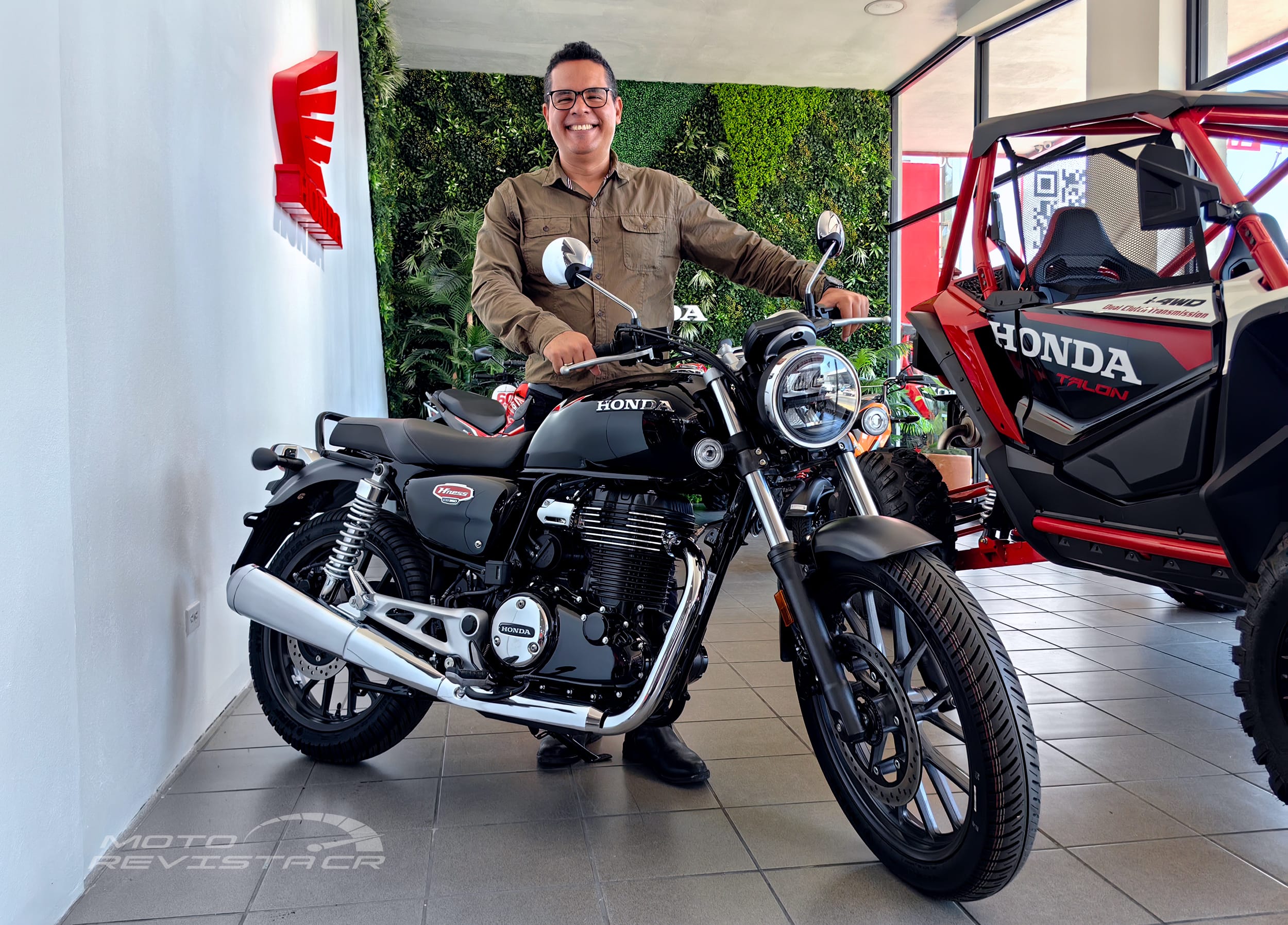 Honda Motos Costa Rica presenta la CB350 H'NESS 5 HNES CB350