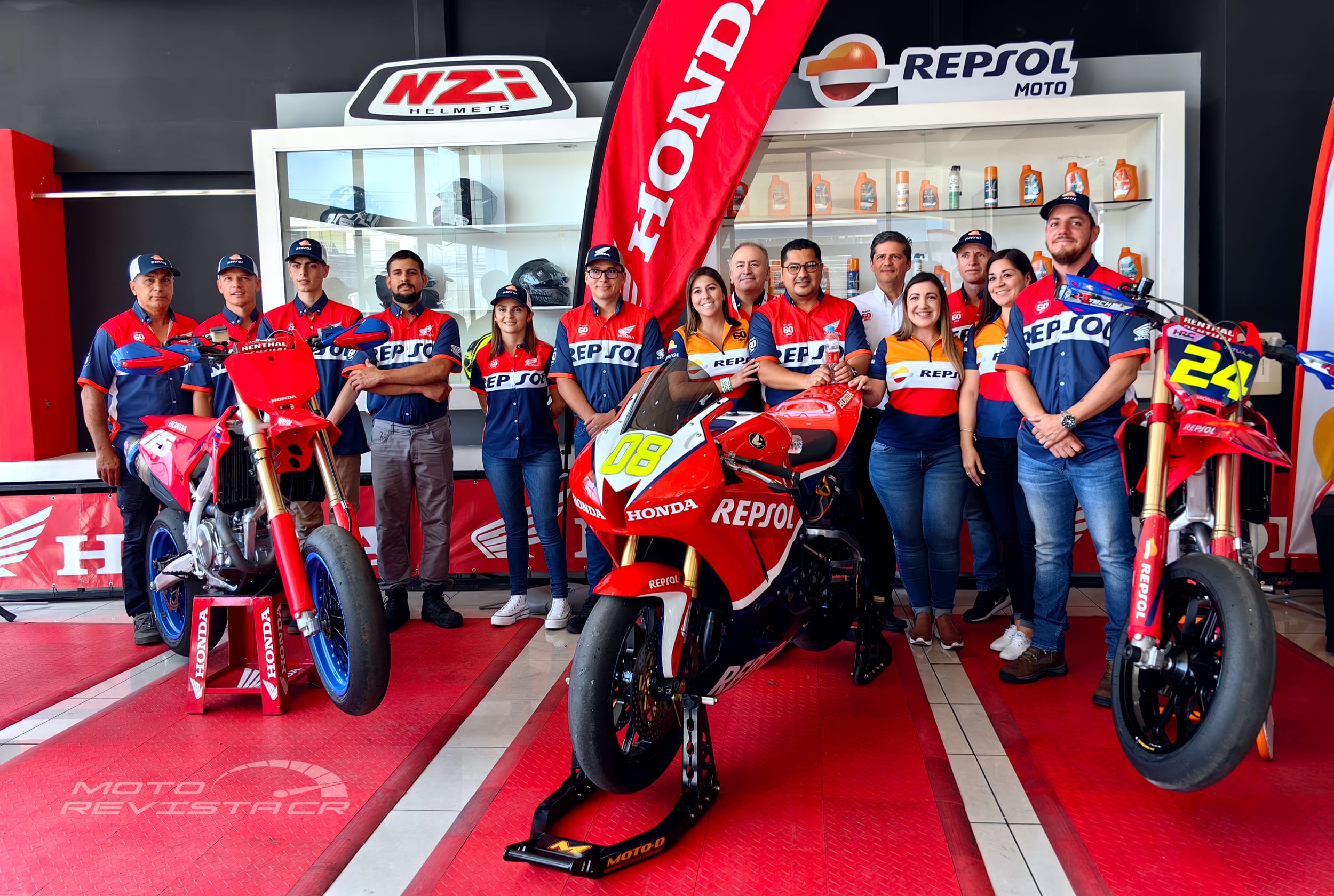 Repsol NZi Honda presentó su equipo para 2024 1 Repsol NZi Honda
