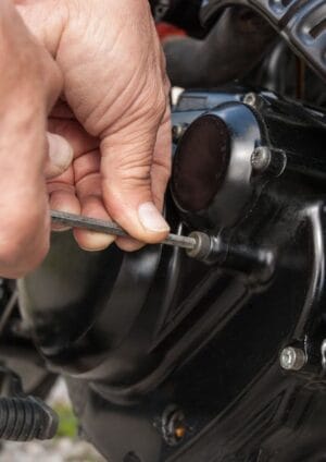 Funcionamiento del motor de motocicleta