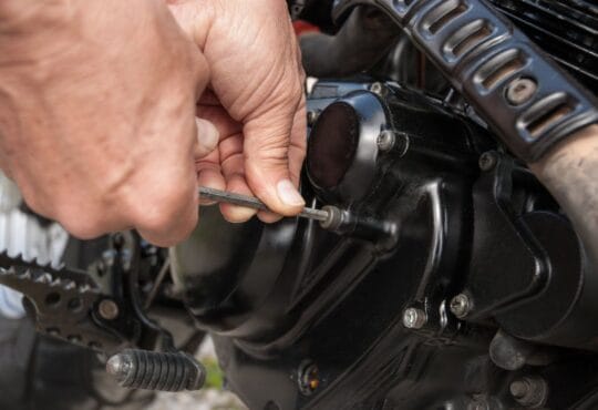 Funcionamiento del motor de motocicleta