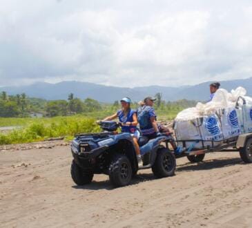 limpieza en playa Guacalillo